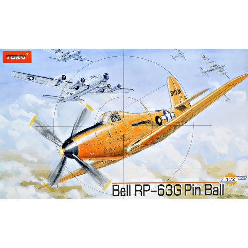 Збірна модель літака Самолёт-мишень Bell RP-63G "Пинбол" 1:72