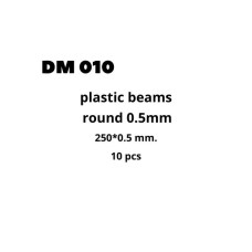 Профиль круглого сечения 250x0.5 мм, 10 шт.