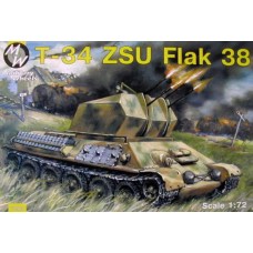 Самоходная зенитная установка ЗСУ-38 на базе танка T-34