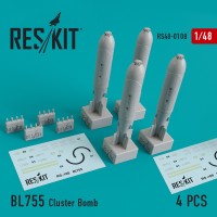 Кластерная ракета BL755 (4 шт.) для (Jaguar, Harrier, Phantom, МиГ-27)