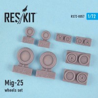 Смоляные колеса для самолета МиГ-25