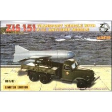 ZZ87019 ZiS-151 vehicle with P-15 anti-ship missile