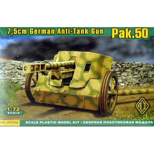 Бронетехніка та артилерія Германская 7.5cm противотанковая пушка Pak.50
