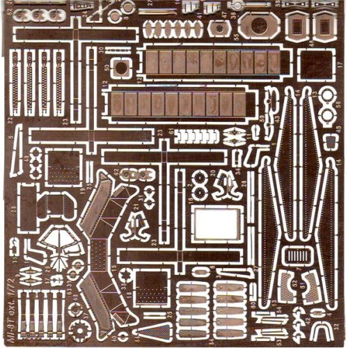 Фототравлення Фототравление для модели транспортно-десантного вертолёта Ми-8Т