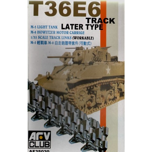 Наборы деталировки M5/M8 LIGHT TANK T36E6 TRACK