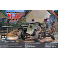 Противотанковая 105 мм пушка M5 Carriage M6