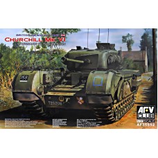 Британский пехотный танк Churchill MK VI с 75 мм пушкой MK V (Limited)