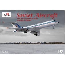 Пассажирский самолет Туполев Ту-134АК с спецтехникой "Балканы"