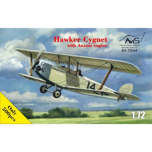 Літаки Hawker Cygnet с двигателем Anzani