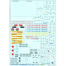 Декаль для вертолета Миль Ми-35М