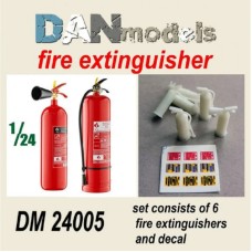 Аксессуары для диорамы. Огнетушитель 6 шт.