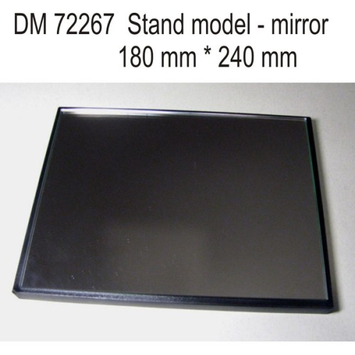 Дополнительное оборудование Подставка для моделей. Тема: Зеркало (240x180 мм)