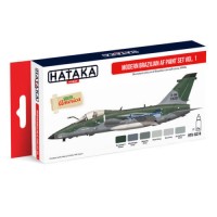Набор красок Современные Бразильские ВВС, ч. 1, 6 шт.