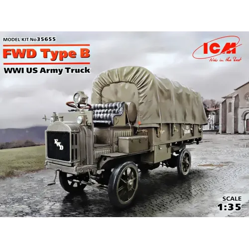 Авто-мото Американский грузовой автомобыль Первой мировой войны FWD Type B