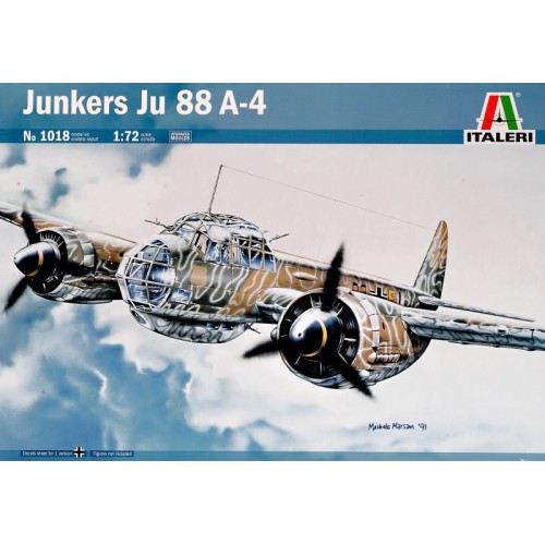 Самолёты Немецкий бомбардировщик Junkers Ju-88 A4