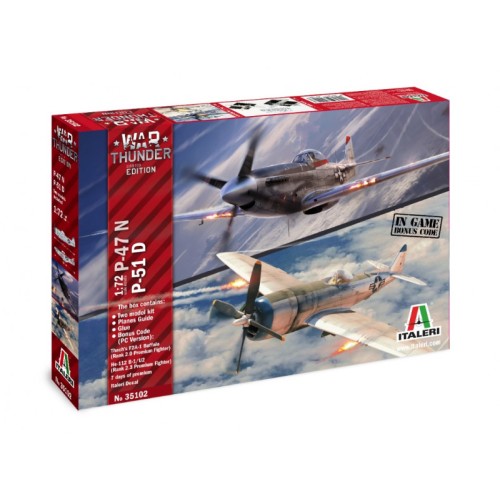 Літаки Гром войны - Истребители P-47N & P-51D