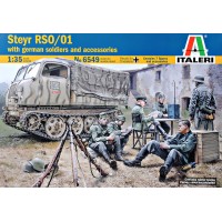 Тягач Steyr RSO/01 с немецкой пехотой