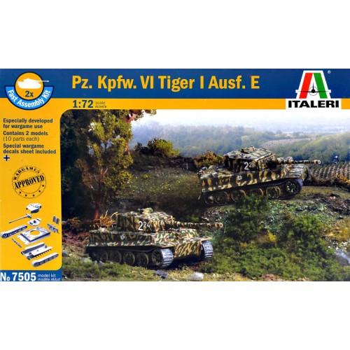 Бронетехніка та артилерія Танк Pz. Kpfw. VI Tiger I Ausf. E, 2 шт.