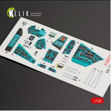 Декаль для вертолета MI-24V (интерьер), (Zvezda)