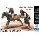 Фігури та мініатюри "Атака индейцев", индийская военная серия, набор 1