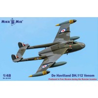 Истребитель-бомбардировщик De Havilland DH.112 Venom