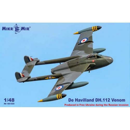 Літаки Истребитель-бомбардировщик De Havilland DH.112 Venom