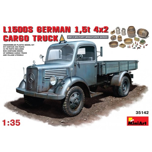 Авто-мото Немецкий грузовой автомобиль L1500S / German cargo truck L1500S