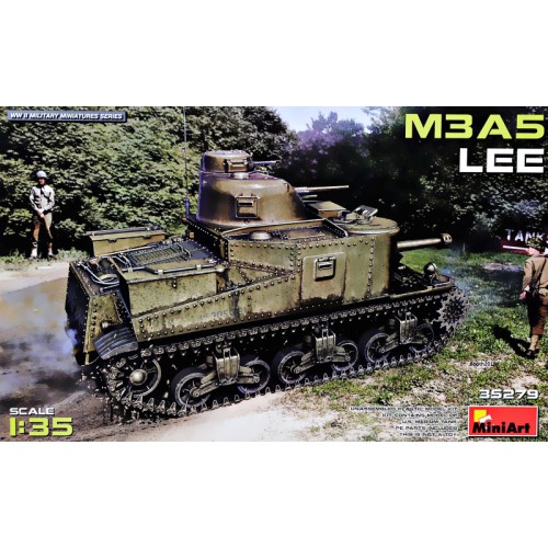 Бронетехніка та артилерія Американский средний танк M3A5 Lee