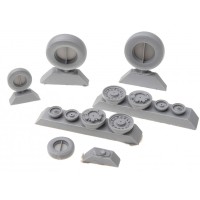 Колеса для Grumman F-14 Tomcat (смола)