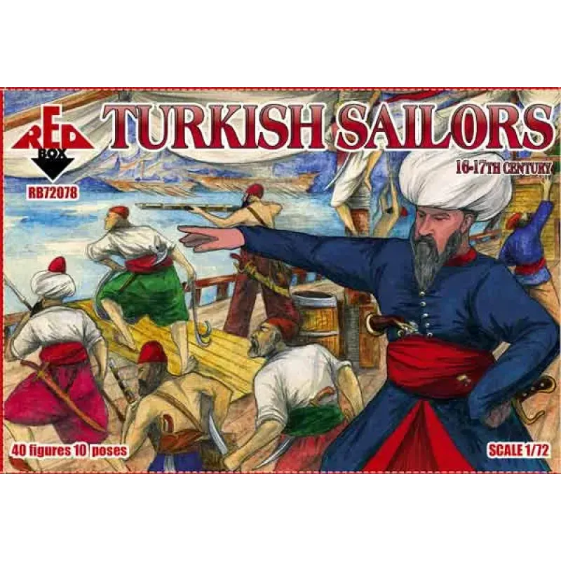 Збірна модель Турецкие моряки, 16-17 века 1:72