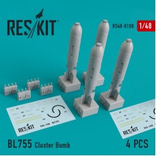 Кластерная ракета BL755 (4 шт.) для (Jaguar, Harrier, Phantom, МиГ-27)