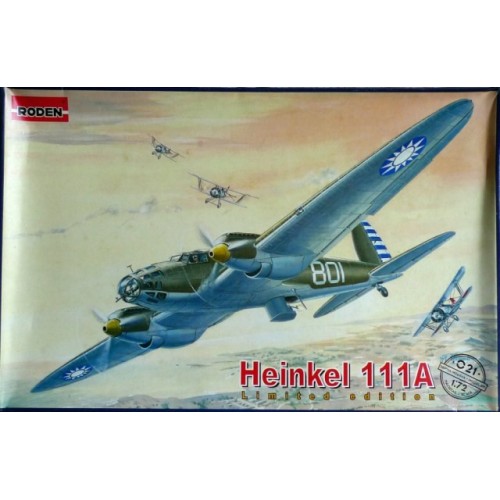 Літаки Немецкий средний бомбардировщик Heinkel He-111A