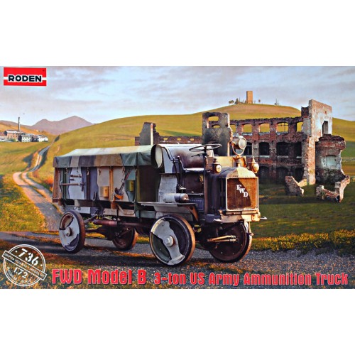 Бронетехника и артиллерия Армейский 3-тонный грузовой автомобиль FWD Model B