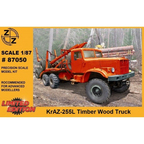Авто-мото Лесовоз КрАЗ-255Л