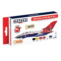 Набор красок Современные Королевские ВВС, ч. 4, 6 шт.