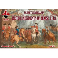 Восстание якобитов. Британский конный полк 1745 г.