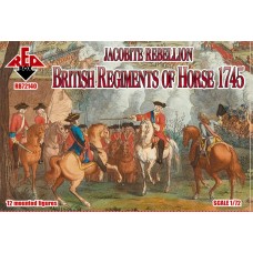 Восстание якобитов. Британский конный полк 1745 г.