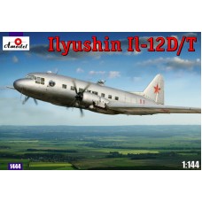 Военный транспортный самолет Илюшин Ил-12Д/Т
