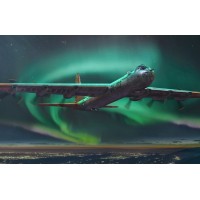 Стратегический бомбардировщик Convair B-36B Peacemaker (ранний тип)