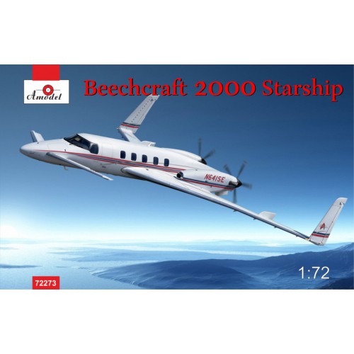 Збірна модель літака Літак Beechcraft 2000 Starship N641SE 1:72