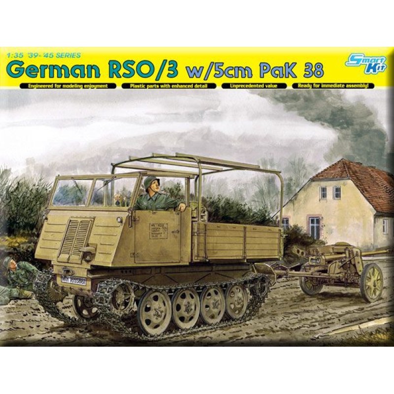 Немецкий тягач RSO/03 w/5cm PaK 38