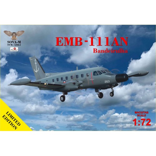 Збірна модель літака Морський патрульний літак Embraer EMB-111AN Bandeirulha 1:72