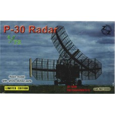 ZZ72008 Р-30 Радянський радіолокаційний автомобіль P-30, пластик/смола/пе