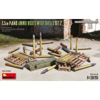 Ящики для боеприпасов PaK 40 7,5 со снарядами (набор №2)