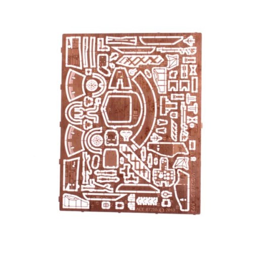 Фототравлення Фототравление для самолета МиГ-21 бис