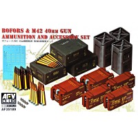 Набор деталировки: Боеприпасы для 40 мм пушки M42 "Bofors"