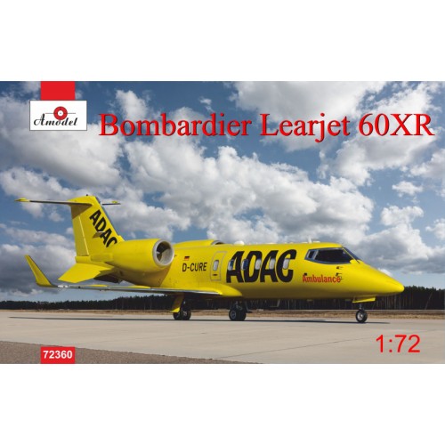 Літаки Санитарный самолет Bombardier Learjet 60XR ADAC