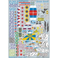 Декаль для самолета МиГ-29, часть 1