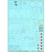 Декаль для самолета Сухой Су-35C