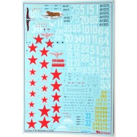 Декаль для модели самолета Curtiss P-40 в СССР